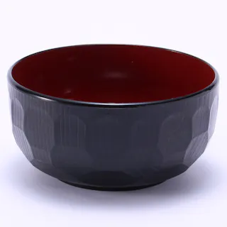 食洗機で洗える 多用椀 亀甲(黒)