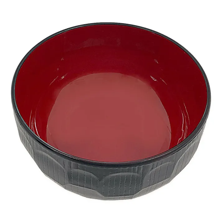 食洗機で洗える 多用椀 亀甲(黒)