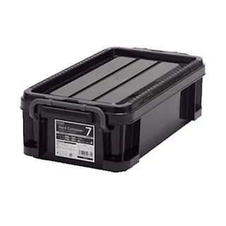 カインズ フタ付ハードコンテナ #7 ブラック