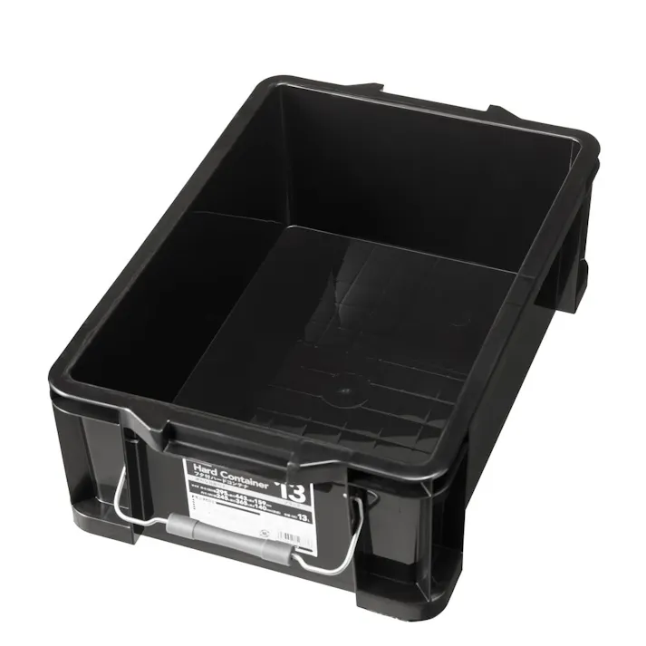 カインズ フタ付ハードコンテナ #13 ブラック