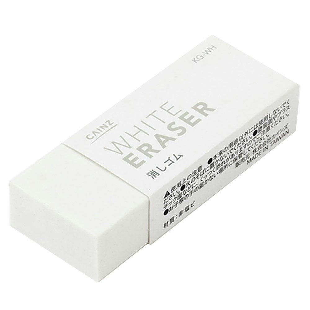 ホワイト 長方形 消しゴム ホワイト 長方形 消しゴム