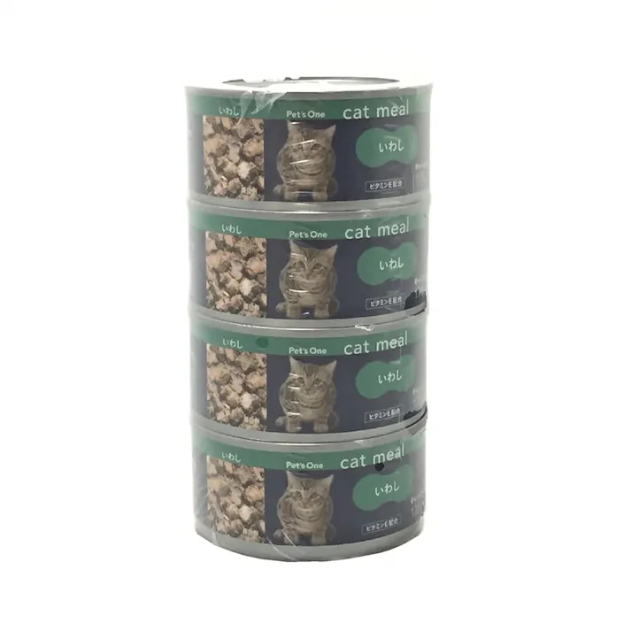 Pet’sOne キャットミール いわし 170g×4缶パック(販売終了)