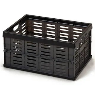 折り畳みコンテナ ブラック