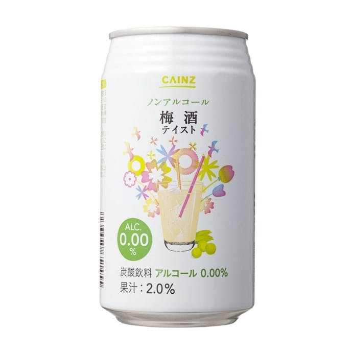 【ケース販売】カインズ ノンアルコール 梅酒テイスト 350ml×24本