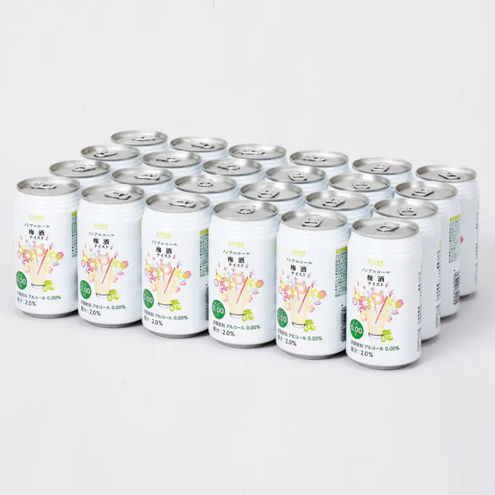 【ケース販売】CAINZ ノンアルコール 梅酒テイスト 350ml×24本