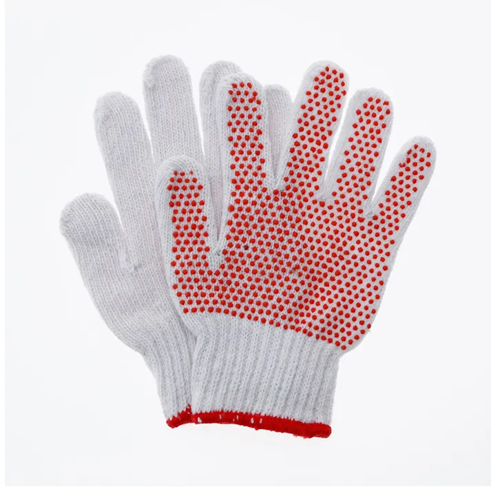子供手袋 滑り止め付 レッド