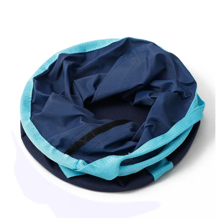 カインズ 折りたたみ丸型バケット 中 ネイビー/ブルー(販売終了)