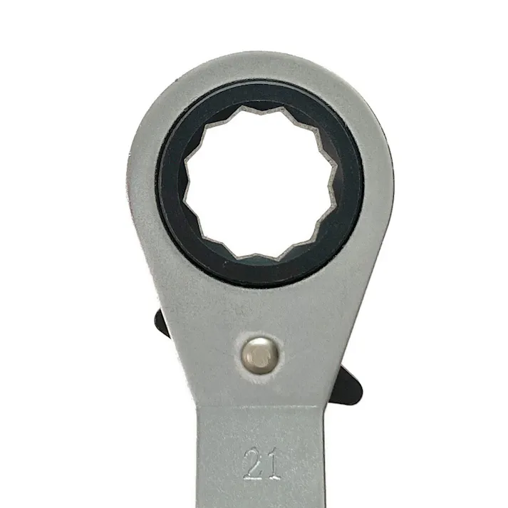 カインズ 角度付き 両口板ラチェットレンチ 19mm×21mm ILT009