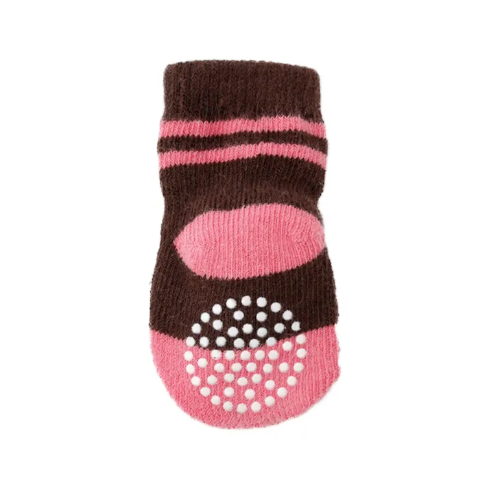 ペット用ソックス レッド S