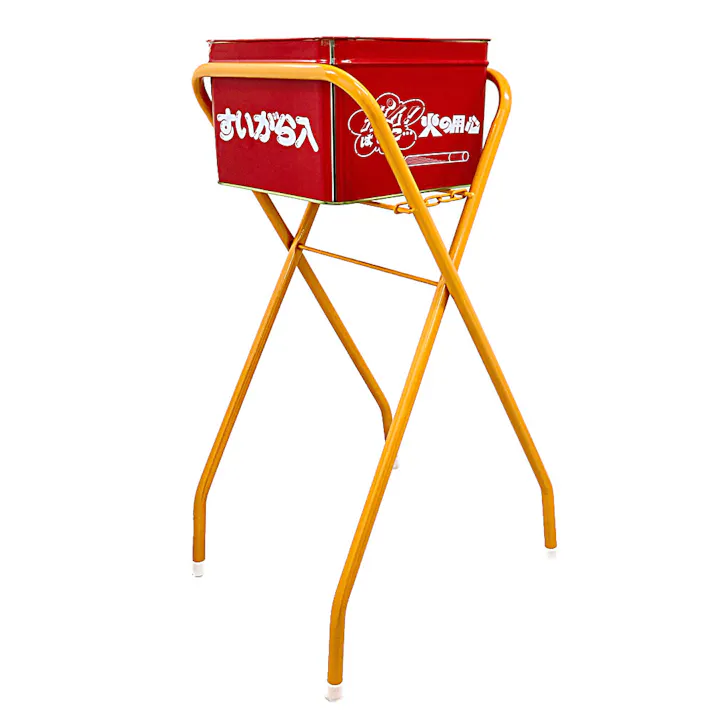 現場用灰皿 スタンド付き