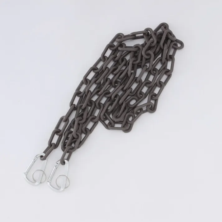 駐車ポール用 プラスチェックチェーン カラビナ付き