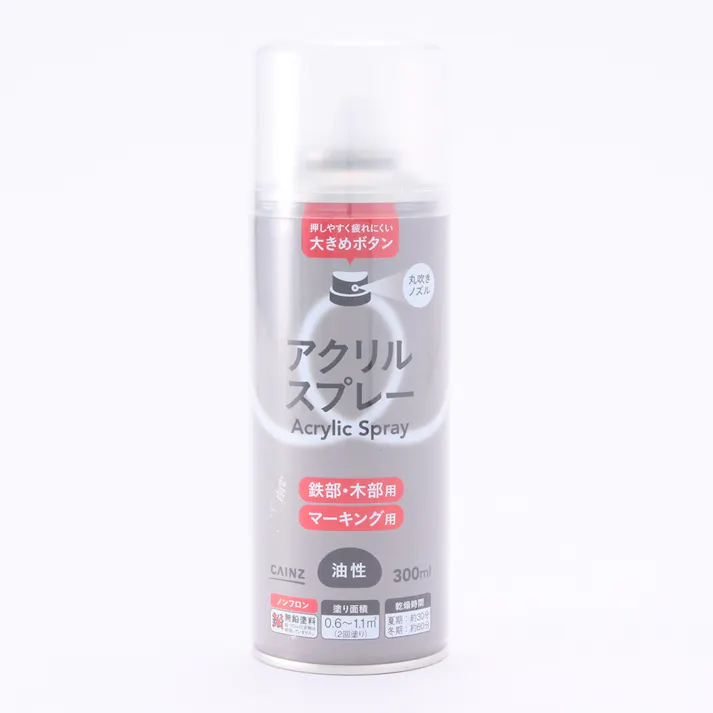 カインズ 新アクリルスプレー 油性 クリア 300ml(販売終了)