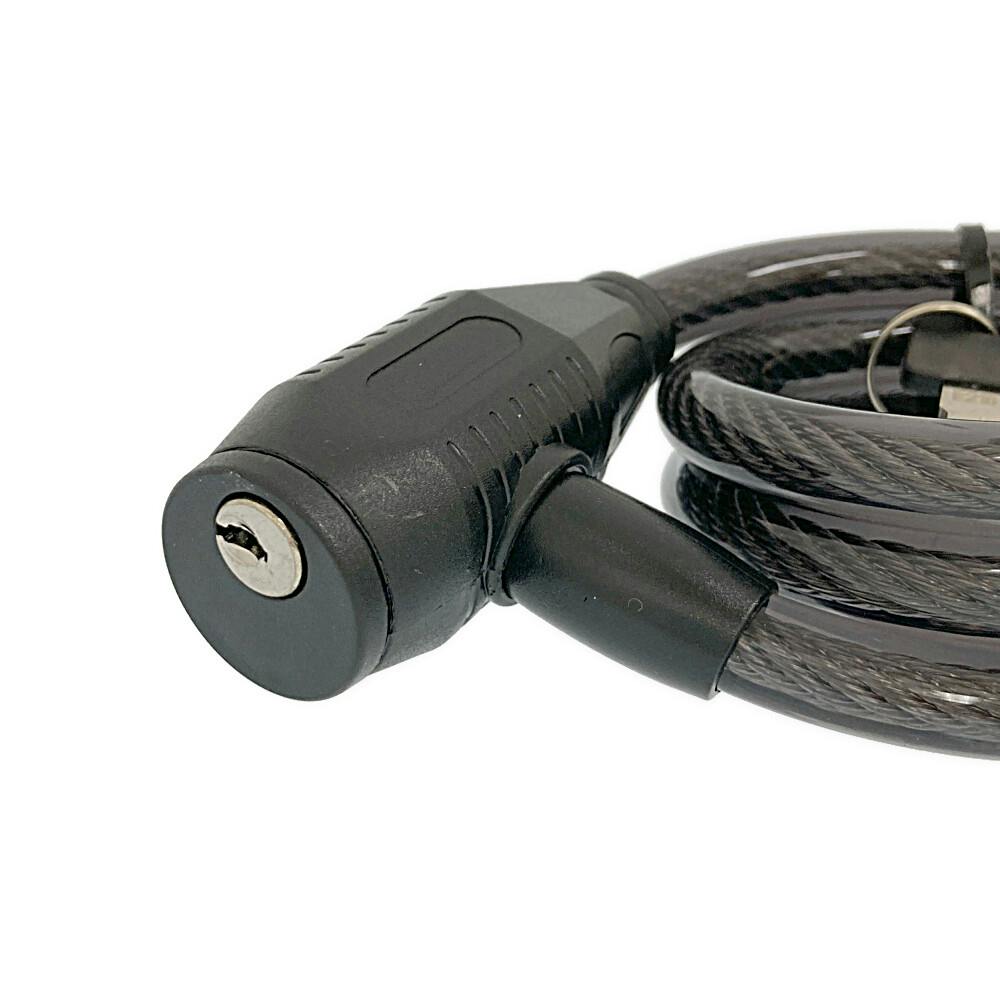 0xKen　送料込み カインズ ワイヤーロックS WS-1280BK 太さ1.2×長さ80cm