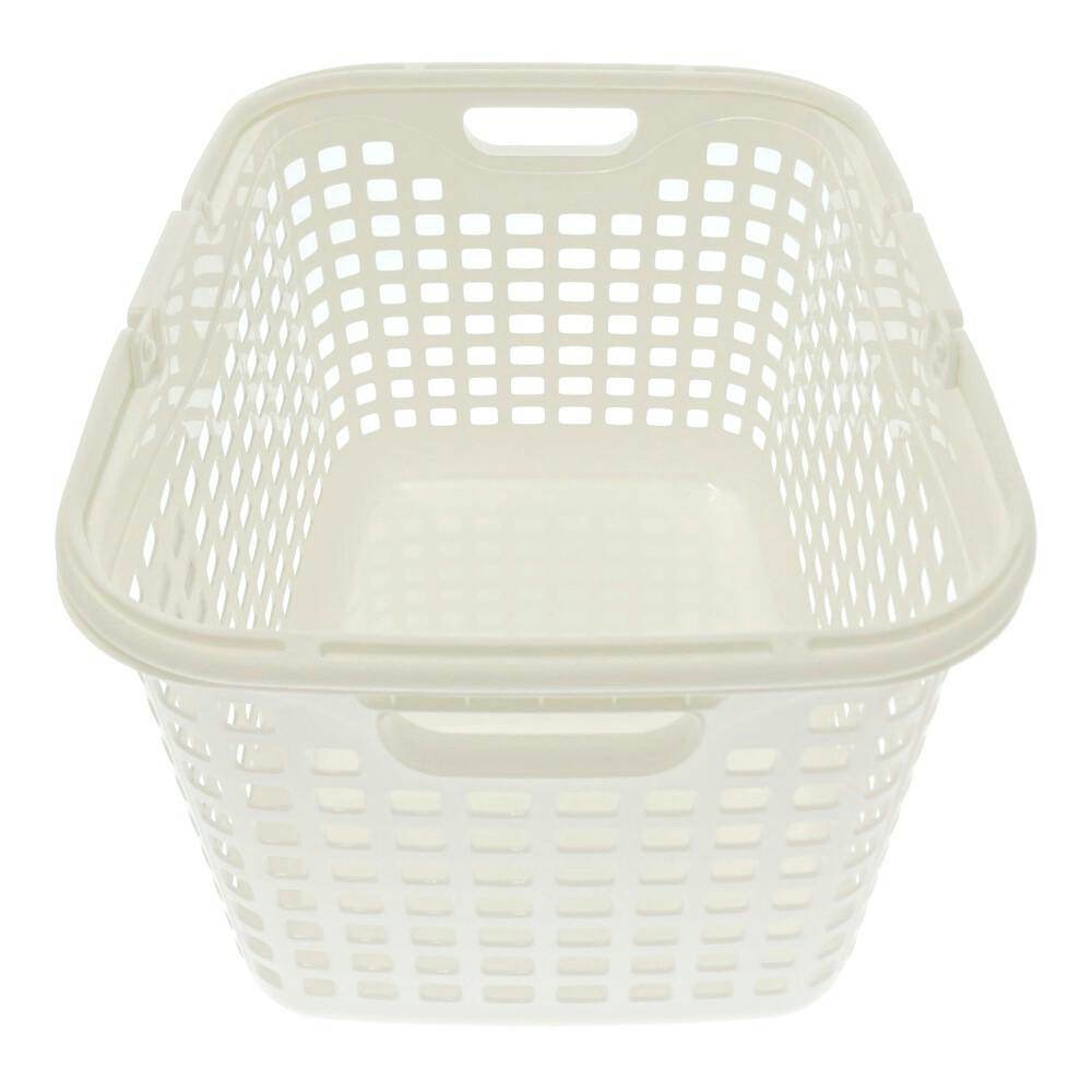 ランドリーバスケット M ホワイト | バスケット・ランドリー収納 通販
