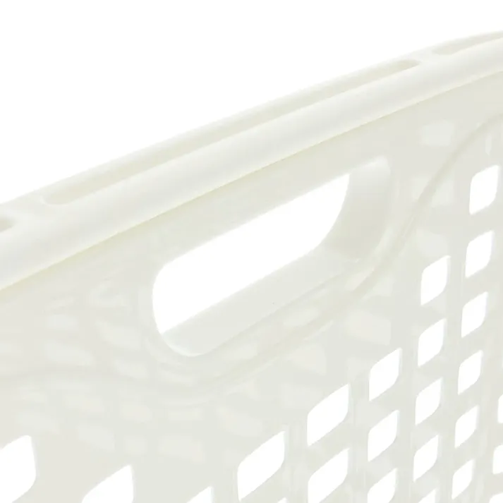 ランドリーバスケット L ホワイト