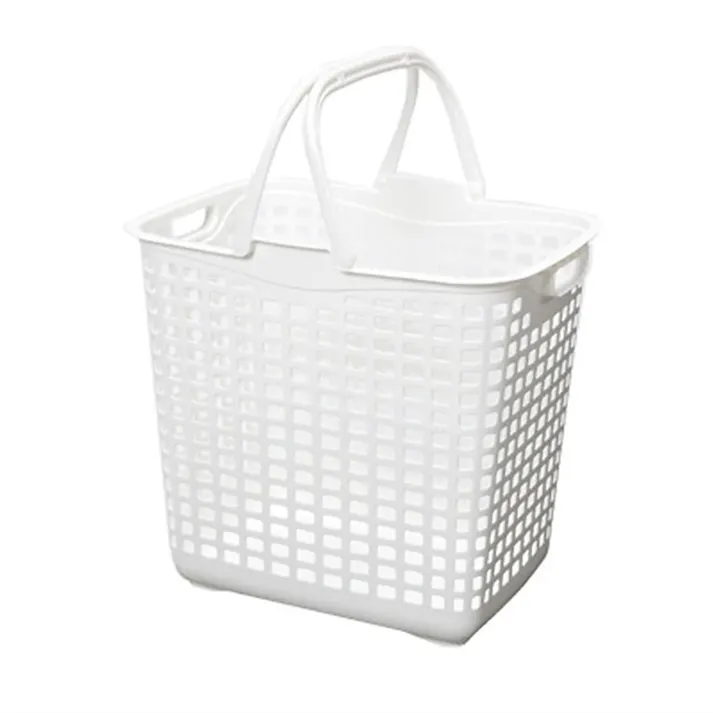 ランドリーバスケット L ホワイト