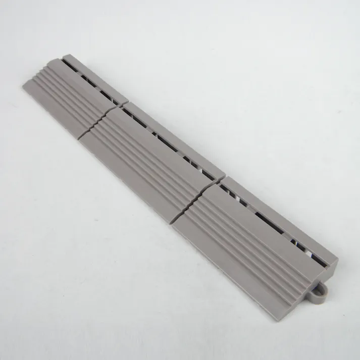 ジョイント人工芝用 フチO型(オス) ウォームグレイ