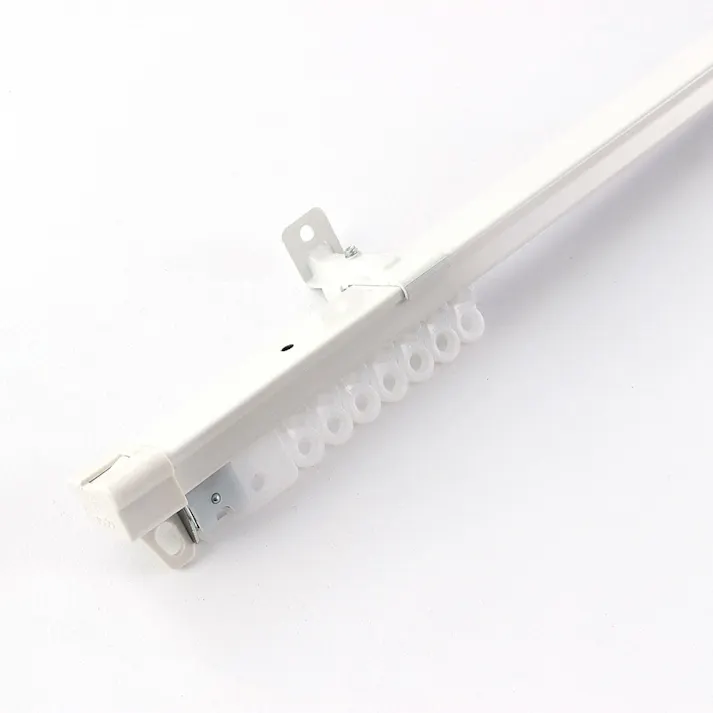 角型伸縮カーテンレール S2.0M ホワイト(販売終了)