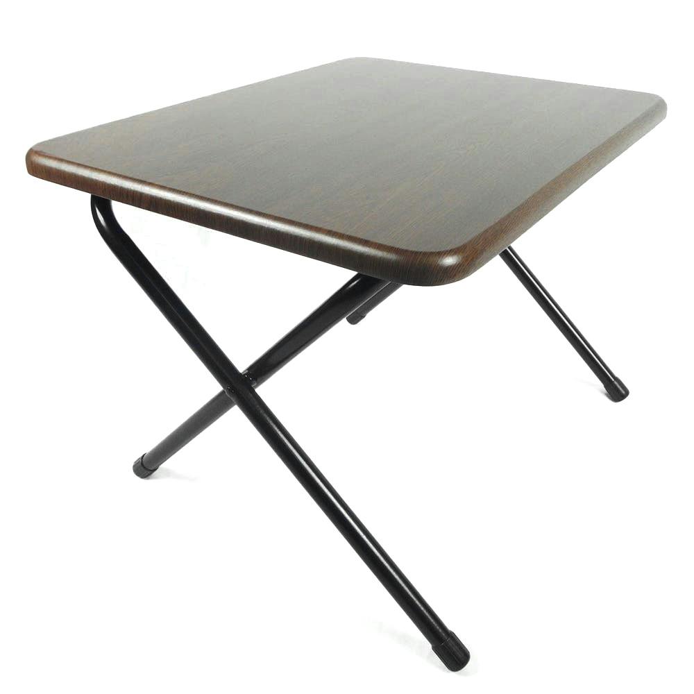 A7 折りたたみ式ミニテーブル ロータイプ ブラウン | テーブル・机