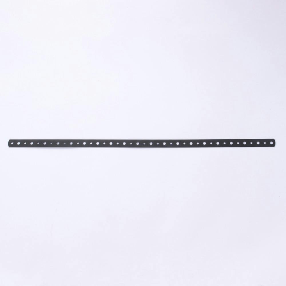 曲板チドリ (カチオン塗装黒) 500mm 補強金具 曲板チドリ (カチオン塗装黒) 500mm 補強金具