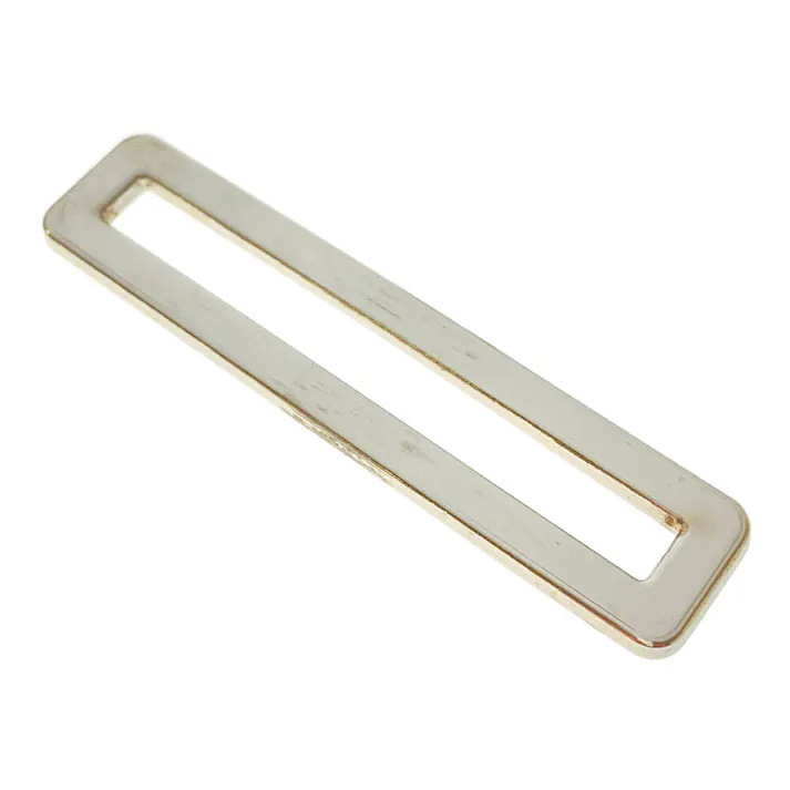 ミニ金具平 ニッケルめっき 7cm