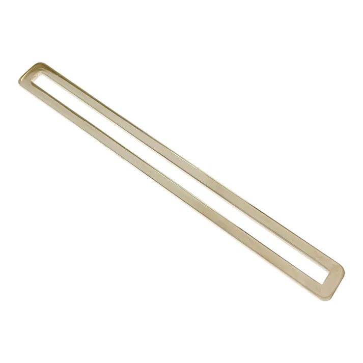 ミニ金具平 ニッケルめっき 15cm
