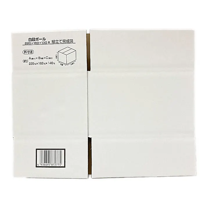 カインズ 白ダンボール 220×160×130