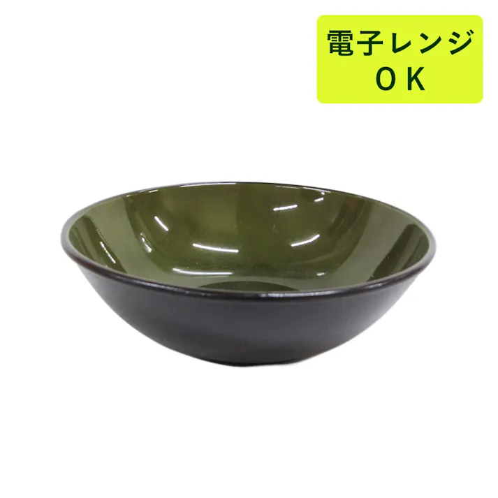 割れにくい軽量鉢 21cm 緑