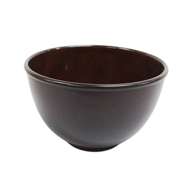 割れにくい軽量丼 小 230ml 茶