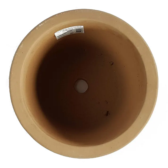 テラコッタラウンドポット ブラウン S