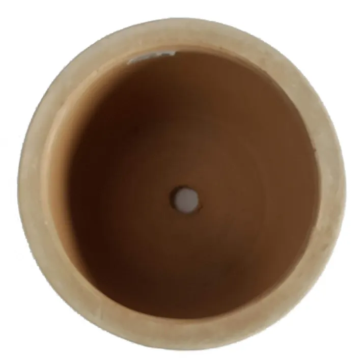テラコッタラウンドポット ブラウン M