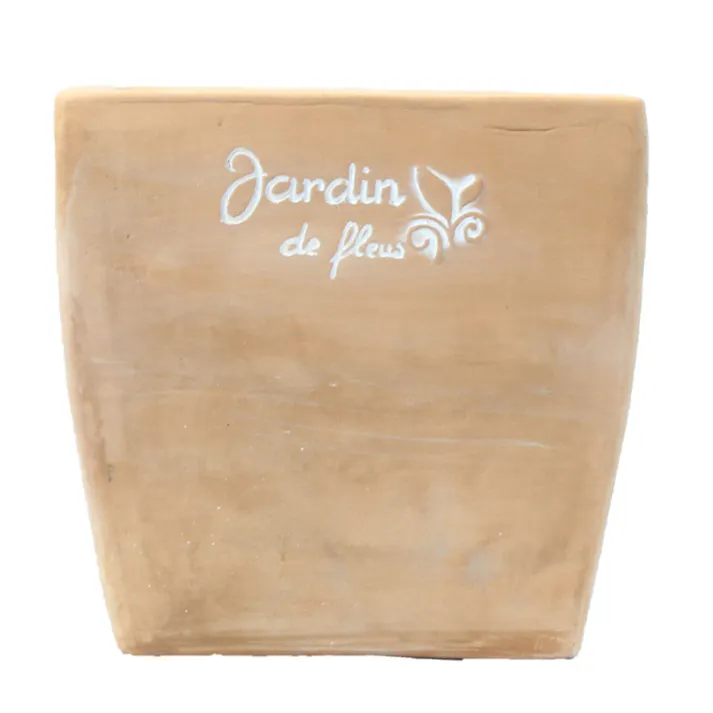 カインズ テラコッタスクエアポット ブラウン M