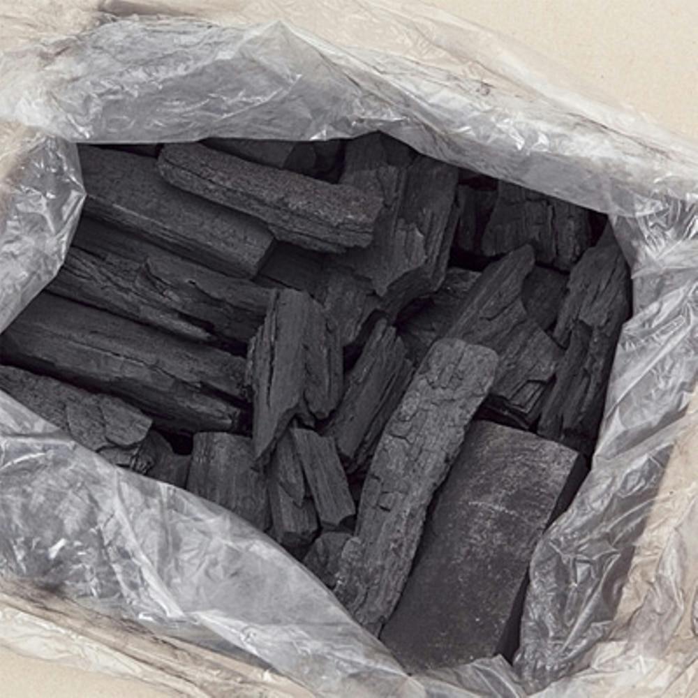 炭　木炭　極上 阿波備長炭 10kg オガ炭(六角) 灰が少ない業務用高品質炭 海外