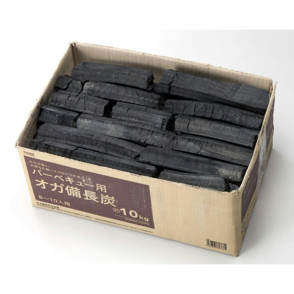 カインズ バーベキュー用オガ備長炭 10kg 8～10人用 | キャンプ