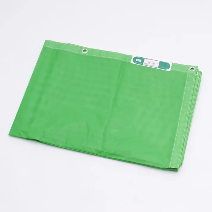 メッシュ防炎シート グリーン 1.8m×5.4m