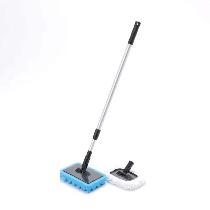 カインズ 付け替えできる洗車スポンジ+モップ 84~138cm