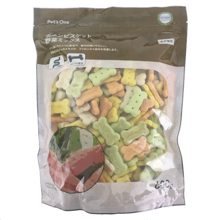 Pet’sOne ボーンビスケット 野菜ミックス 600g