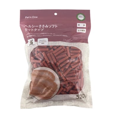 Pet’sOne ヘルシーささみソフトカットタイプ 520g