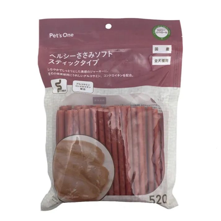 Pet’sOne ヘルシーささみソフトスティックタイプ 520g(販売終了)