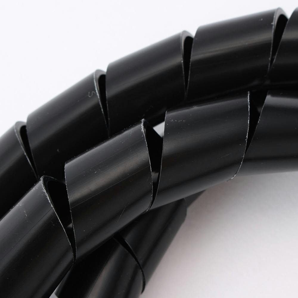 スパイラルチューブ 黒 SBW-12 9×12 1m | 接着・補修・梱包 通販