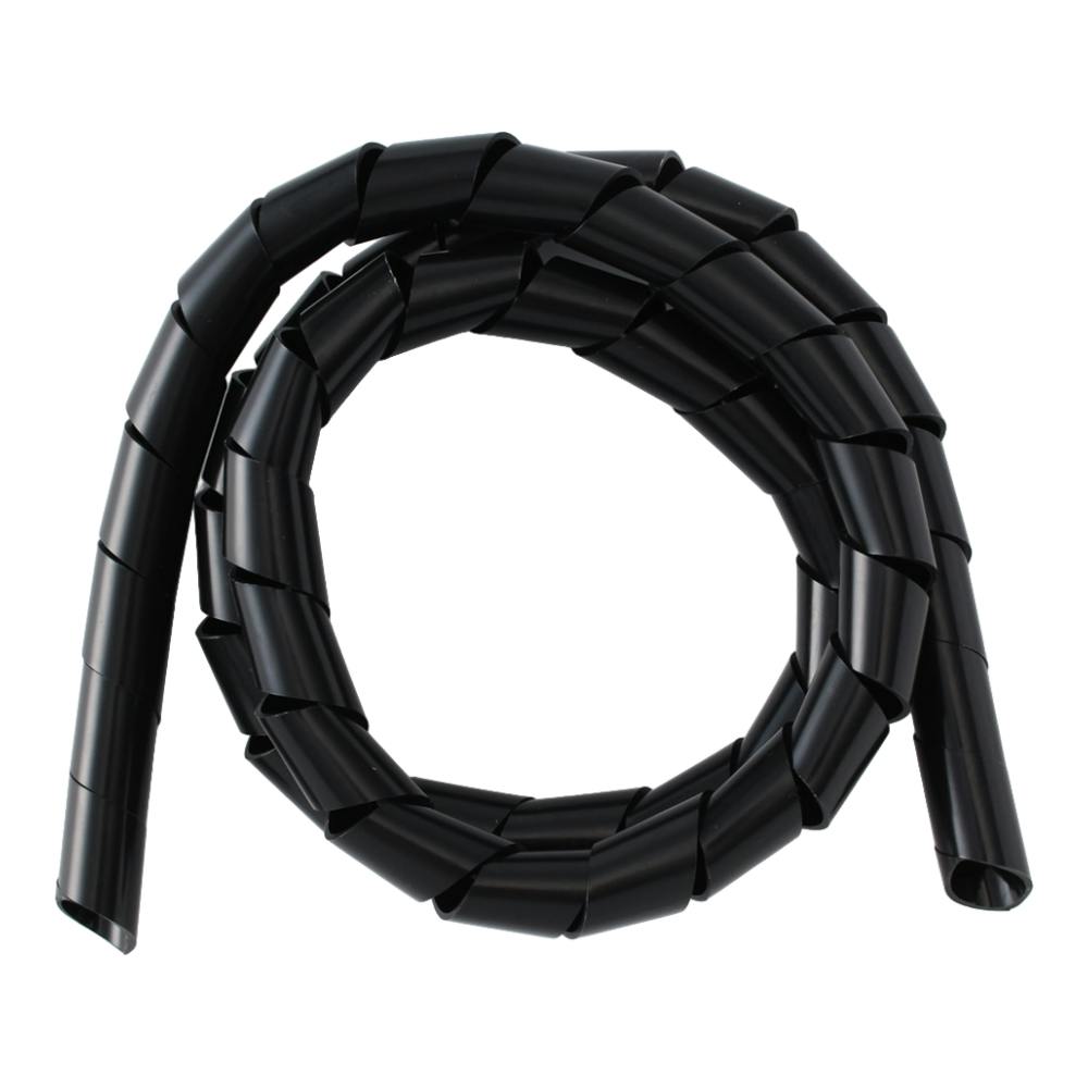 スパイラルラップチューブ、フレキシブルスパイラルチューブ15メートル スパイラルチューブ 黒 SBW-15 12×15 1m | 接着・補修・梱包 通販