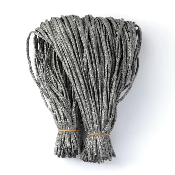 シート組み紐 グレー 100本