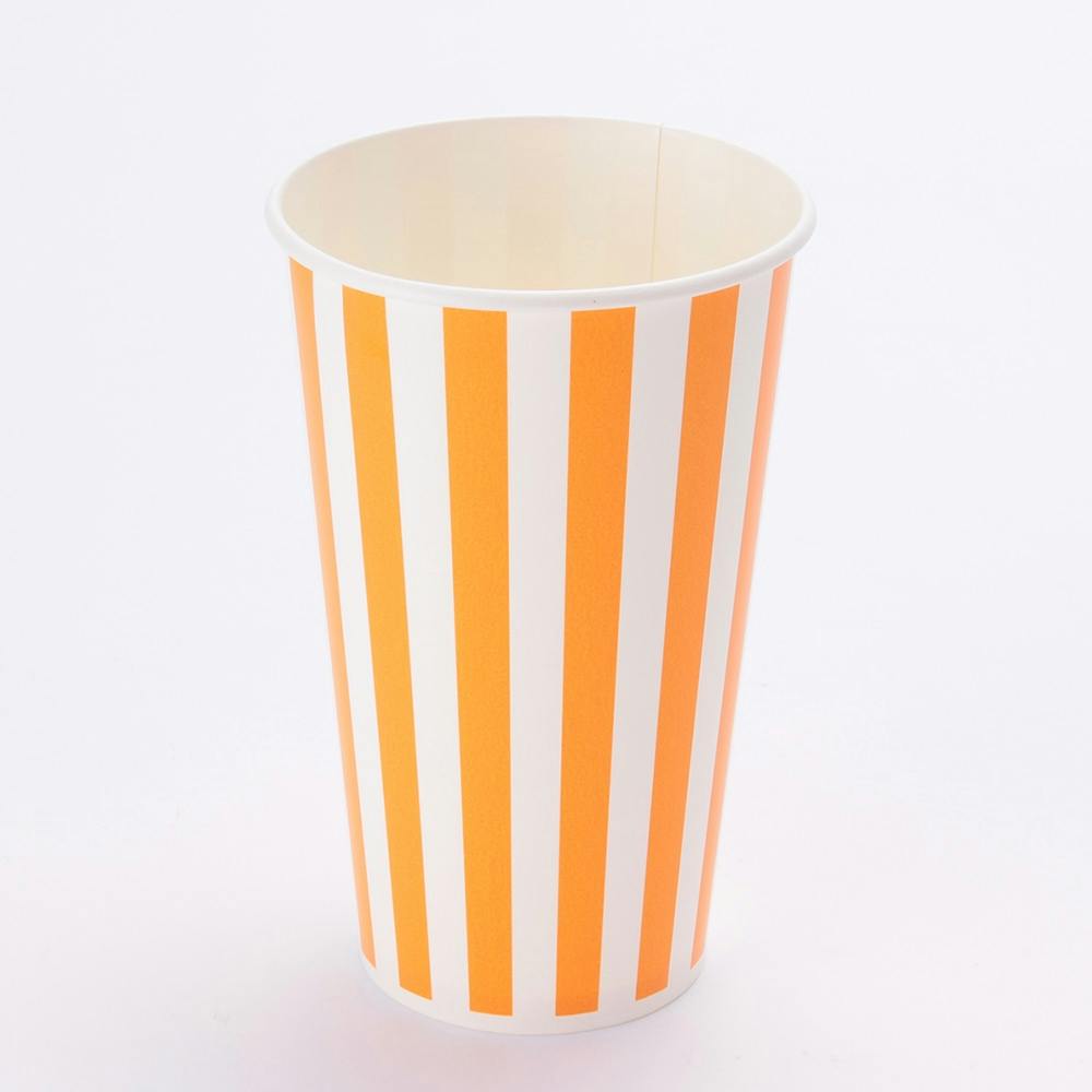 紙コップ ストライプ 545ml×25P 紙皿・使い捨て皿・食器・紙コップ 紙コップ ストライプ 545ml×25P 紙皿・使い捨て皿・食器・紙コップ