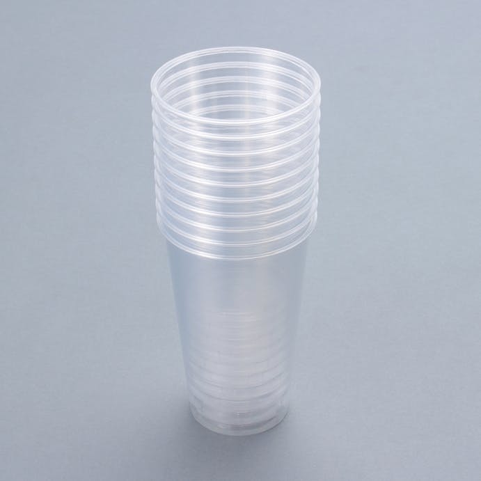 プラスチックカップ ムジ 545ml×10個