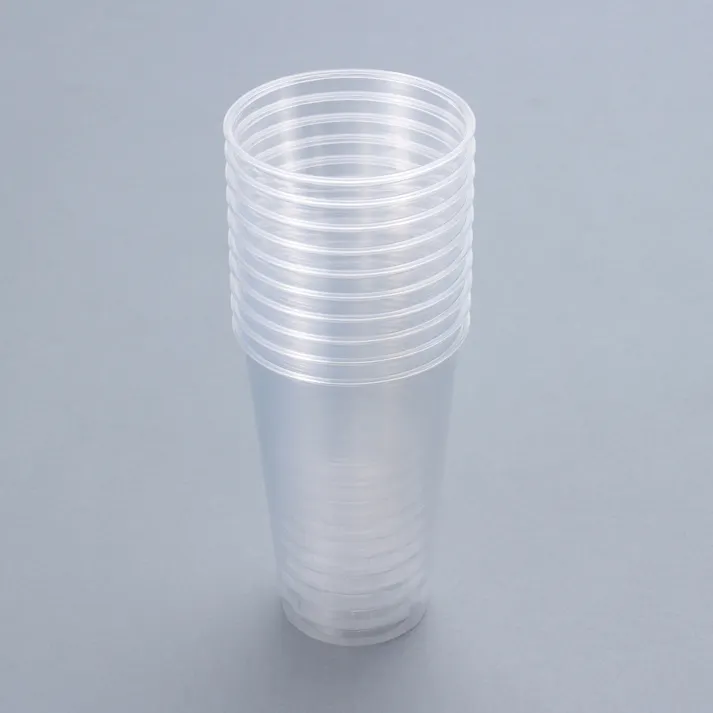 プラスチックカップ ムジ 545ml×10個