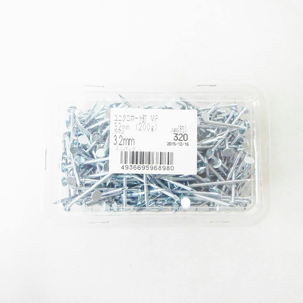 ユニクロボード釘MP 32mm(200g) 釘 ユニクロボード釘MP 32mm(200g) 釘