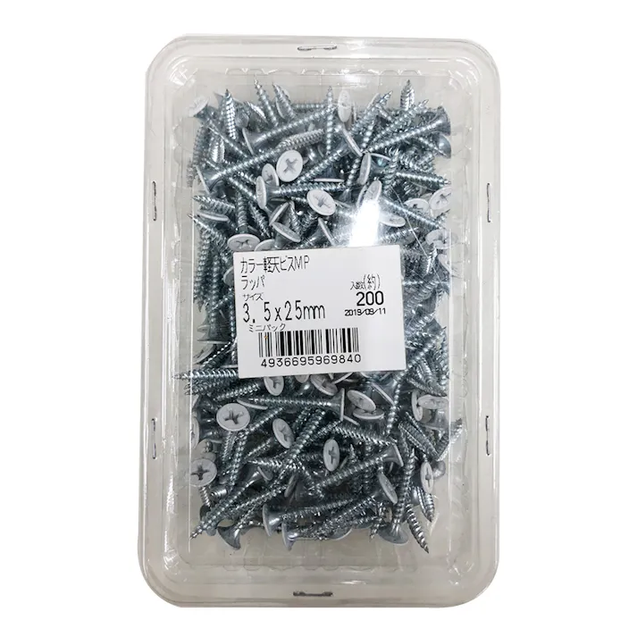 カインズ カラー軽天ビスMP ラッパ 3.5×25mm 200本
