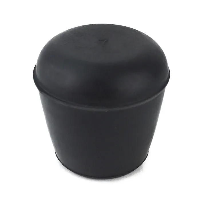 パイプ用足ゴム 30mm 黒 P-10