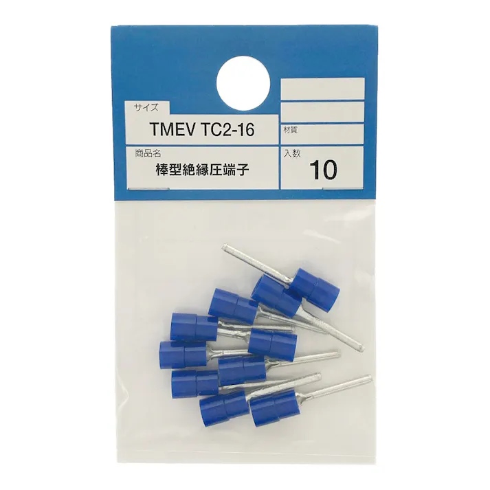 カインズ 棒型絶縁圧端子 TMEV TC2-16 10入