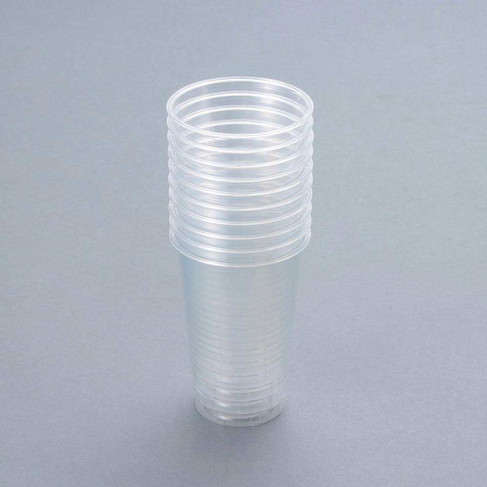 プラスチックカップ ムジ 400ml×10個 | 業務用・行楽用品 